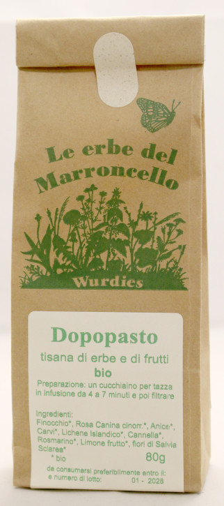 Dopopasto, bio  tisana di frutta 80g