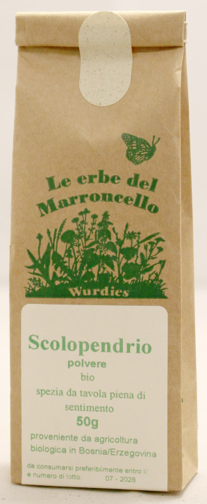 Scolopendrio (Asplenium scolopendrium) polvere, bio 50g