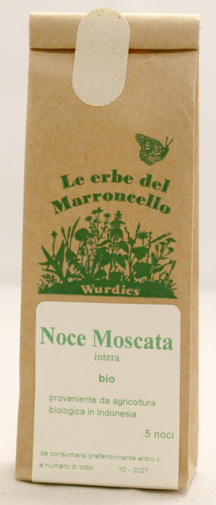 Noce Moscata (Myristica fragrans) semi, bio 1-noci